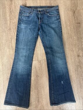 Citizens Of Humanity Women's Medium Blue Flare Jeans